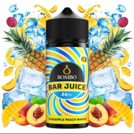 Bombo - Bar Juice Pineaple Peach Mango SnV 24/120ml