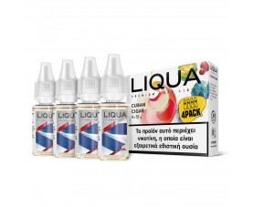 Liqua - New Cuban Cigar 6mg 10ml 4τμχ