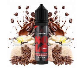 Bombo - Solo Juice Coffee Vanilla Custard Cream SnV 20/60ml