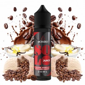 Bombo - Solo Juice Coffee Vanilla Custard Cream SnV 20/60ml