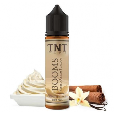 Tnt Vape - Booms Vanilla Cream Tobacco SnV 20/60ml