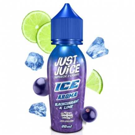Just Juice Ice - Blackcurrant & Lime SnV 20/60ml