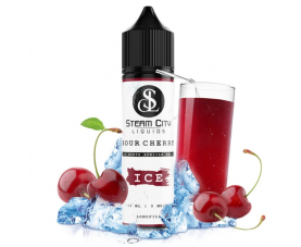 Steam City - Sour Cherry Ice SnV 12/60ml