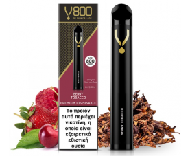 Dinner Lady - V800 Disposable Berry Tobacco 20mg
