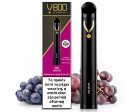 Dinner Lady - V800 Disposable Red Grape 20mg