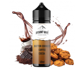 Mount Vape - Butter Cookies Coffee Cocoa SnV 40/120ml