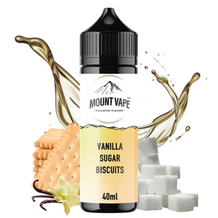 Mount Vape - Vanilla Sugar Biscuits SnV 40/120ml