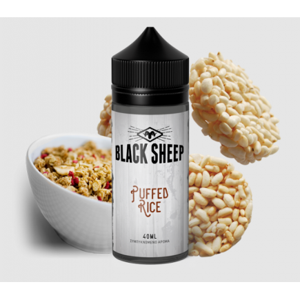 Eliquid France - Black Sheep Puffed Rice SnV 40/120ml