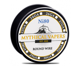 Mythical Vapers Wire Ni80 22GA (0.64 mm) 10m