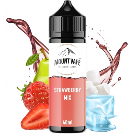 Mount Vape - Strawberry Mix SnV 40/120ml