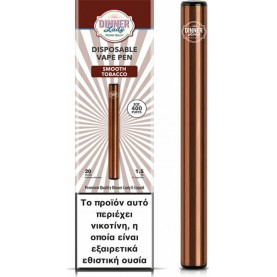 Dinner Lady - Disposable Vape Pen Smooth Tobacco 20mg 1.5ml
