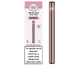 Dinner Lady - Disposable Vape Pen Strawberry Macaroon 20mg 1.5ml