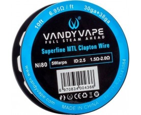 Vandy Vape - Superfine Mtl Clapton Wire Ni80 30ga+38ga