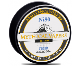 Mythical Vapers - Wire Tiger Ni80 3m