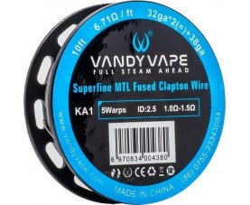 Vandy Vape - Superfine Mtl Fused Clapton Wire Ka1 32ga*2+38ga