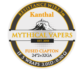 Mythical Vapers - Wire Fused Clapton Kanthal A1 3m