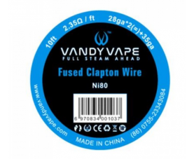 Vandy Vape - Fused Clapton Wire Ni80 28ga*2+35ga