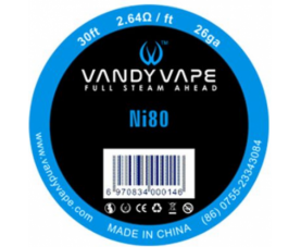 Vandy Vape - Pure Nickel Ni80 26awg 10m