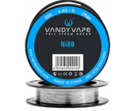 Vandy Vape - Pure Nickel Ni80 28awg 10m