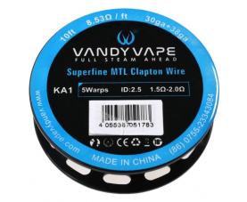 Vandy Vape - Ka1 Superfine Mtl Clapton Wire 30ga+38ga