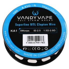Vandy Vape - Ka1 Superfine Mtl Clapton Wire 30ga+38ga