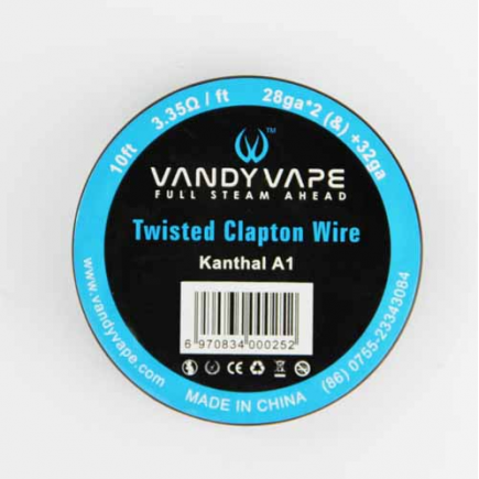 Vandy Vape - Kanthal A1 Twisted Clapton Wire 3m