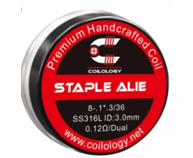 Coilology - Staple Alien SS316L Coils 0.12ohm
