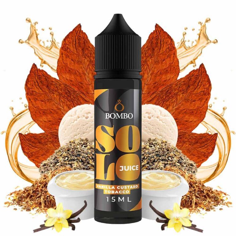 Bombo - Solo Juice Vanilla Custard Tobacco SnV 15/60ml