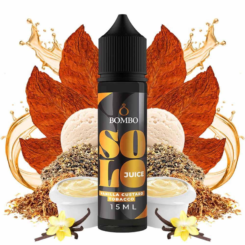 Bombo - Solo Juice Vanilla Custard Tobacco SnV 15/60ml