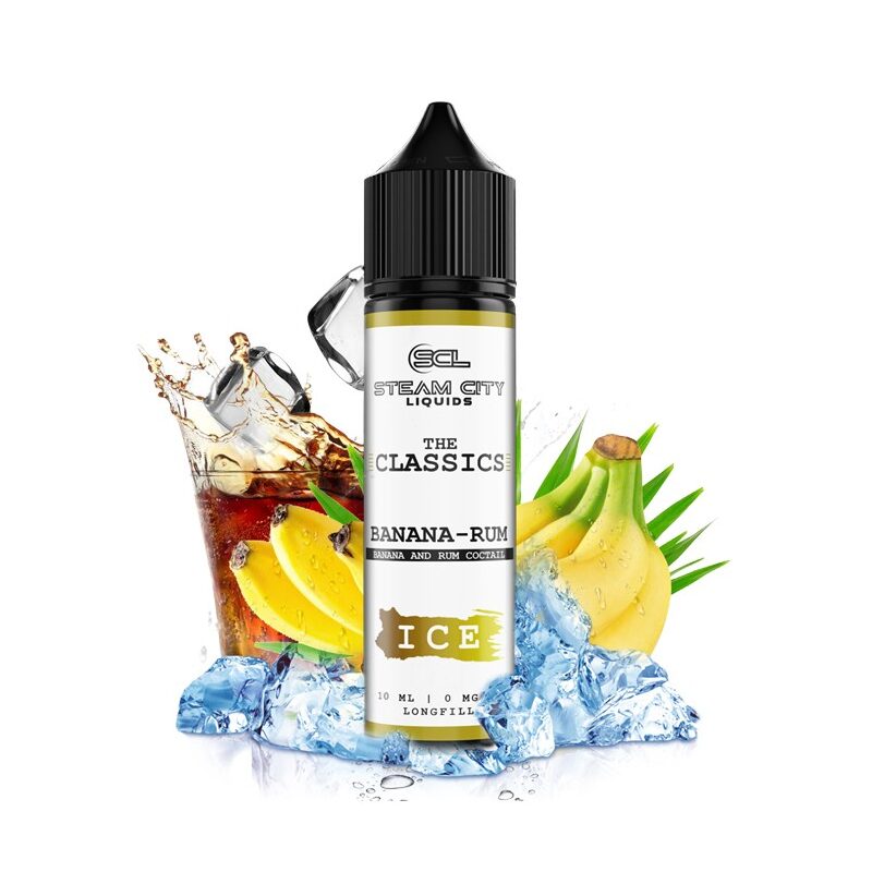 Steam City - Banana Rum Ice SnV 10/60ml