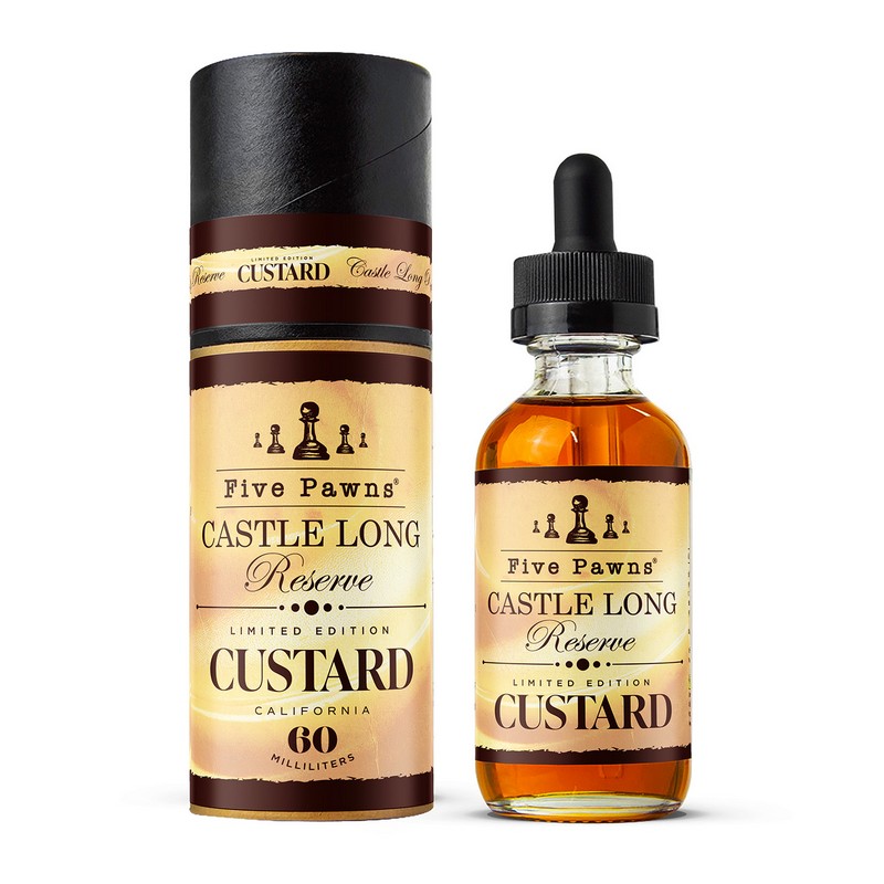 Five Pawns Castle Long Custard Limited Edition SnV 30/60ml