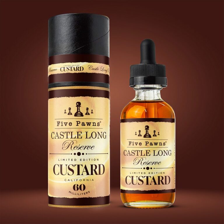Five Pawns Castle Long Custard Limited Edition SnV 30/60ml