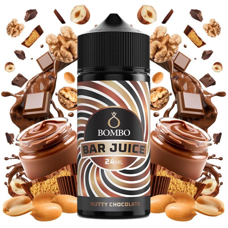 Bombo - Bar Juice Nutty Chocolate SnV 24/120ml