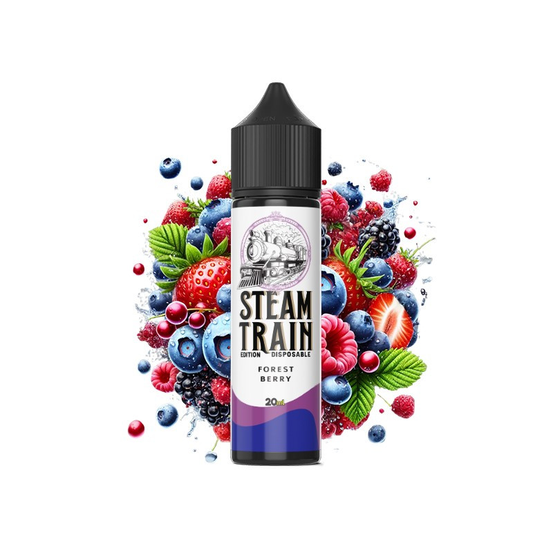 Steam Train - Disposable Edition Forest Berry 20/60ml