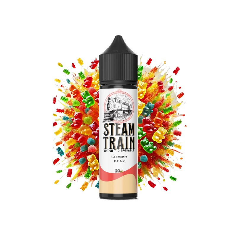 Steam Train - Disposable Edition Gummy Bear 20/60ml