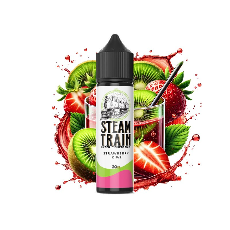 Steam Train - Disposable Edition Strawberry Kiwi 20/60ml