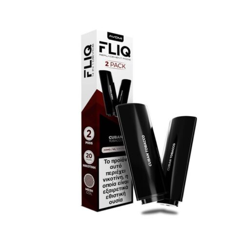 AVOMI FLIQ - Cuban Tobacco Προγεμ. Δεξαμενές 2ml 20mg (2pcs)