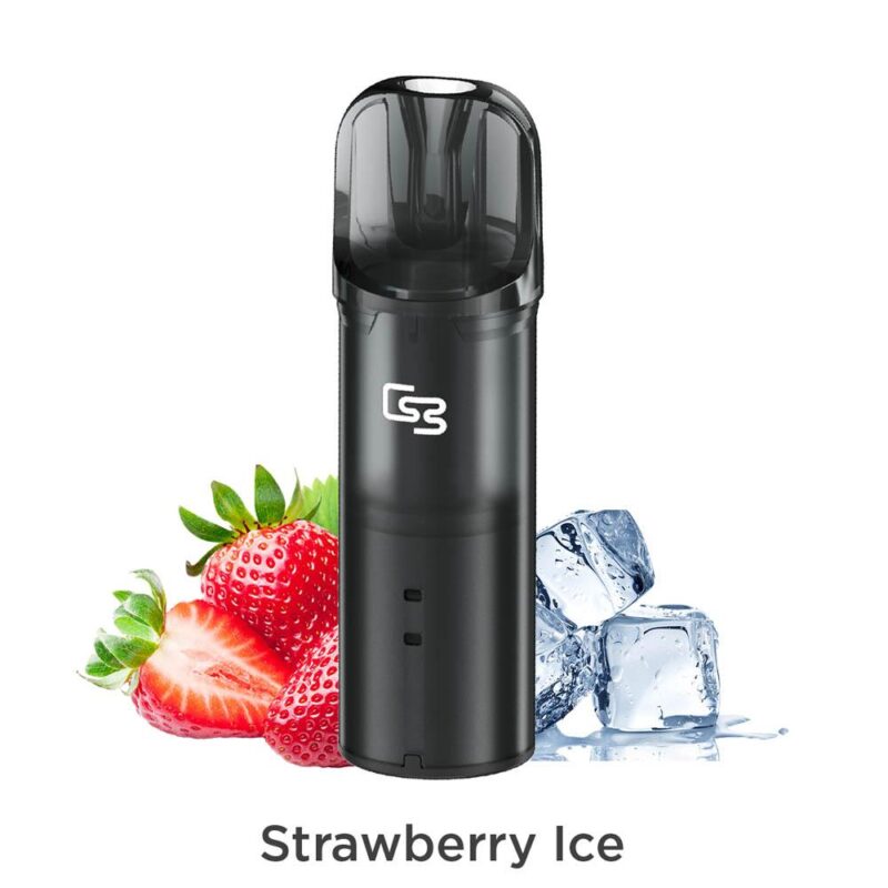 GeekBar Elite - Strawberry Ice Prefilled Δεξαμενή 1τεμ 20mg 2ml