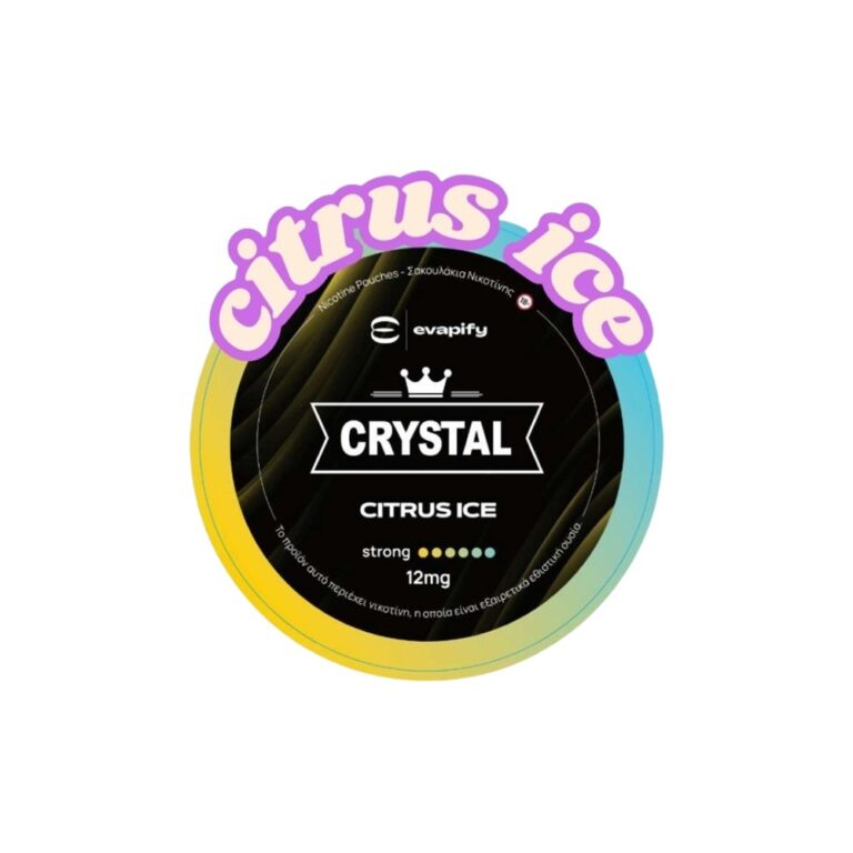 Crystal - Citrus ice Strong 12mg/g Σακουλάκια Νικοτίνης