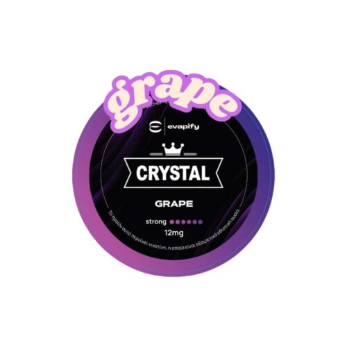 Crystal - Grape Strong 12mg/g Σακουλάκια Νικοτίνης