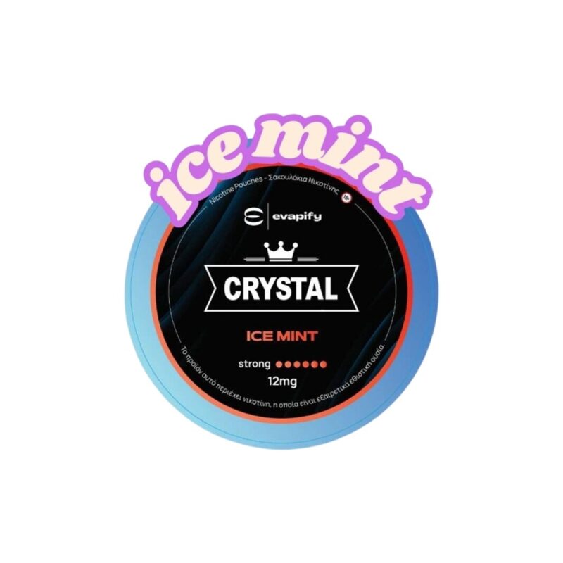 Crystal - Ice Mint Strong 12mg/g  Σακουλάκια Νικοτίνης