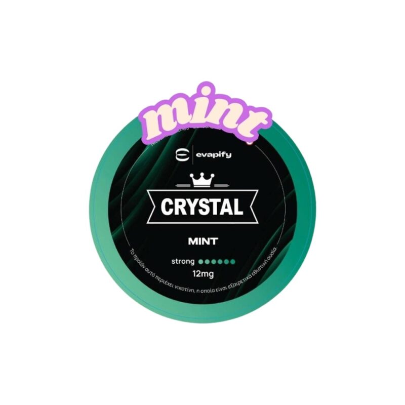 Crystal - Mint Strong 12mg/g  Σακουλάκια Νικοτίνης