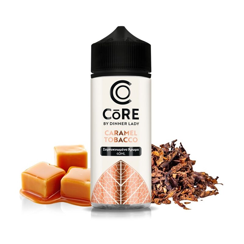 Dinner Lady - Core Caramel Tobacco Flavour Shot 40/120ml