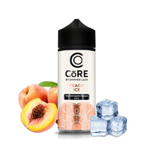 Dinner Lady - Core Peach Ice Flavour Shot 40/120ml