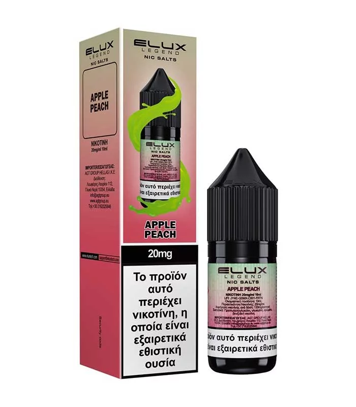 Elux - Apple Peach Salt 20mg 10ml