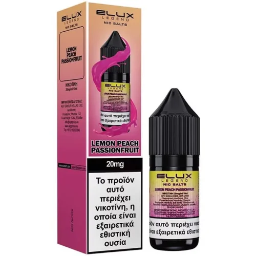 Elux - Lemon Peach Passion Fruit 20mg 10ml
