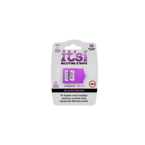 IT`S RIPS - Blackcurrant Nicotine Strips 1mg