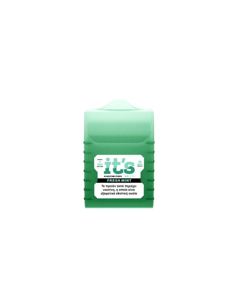 IT`S RIPS - Fresh Mint Nicotine Strips 1mg