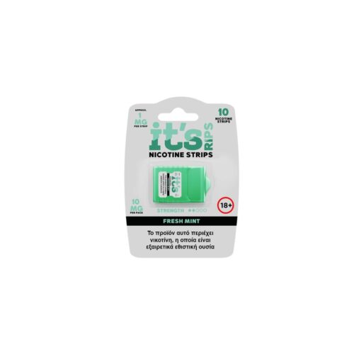 IT`S RIPS - Fresh Mint Nicotine Strips 1mg