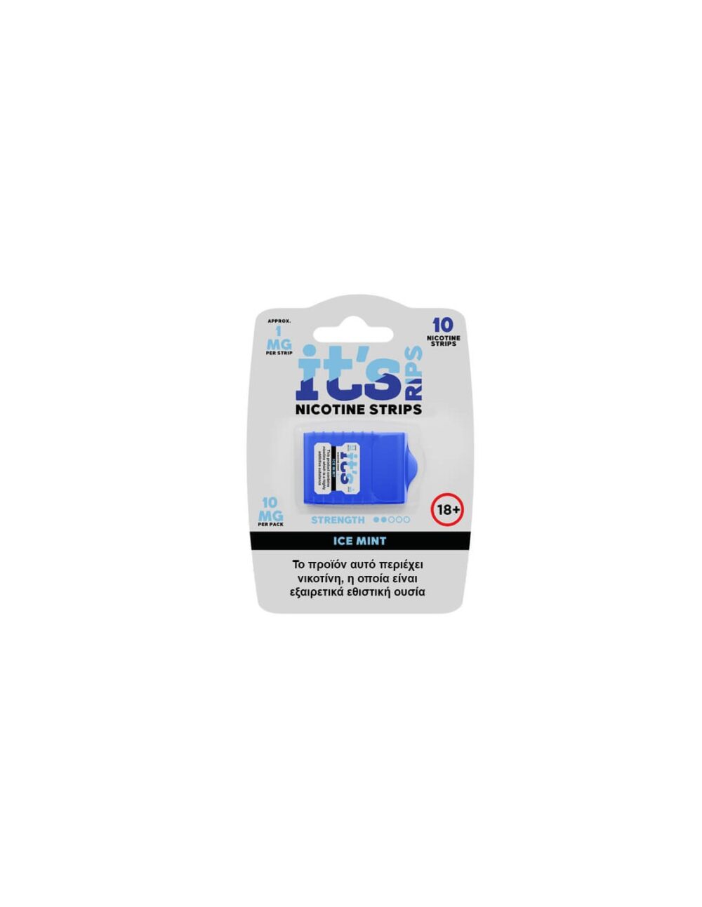 IT`S RIPS - Ice Mint Nicotine Strips 1mg